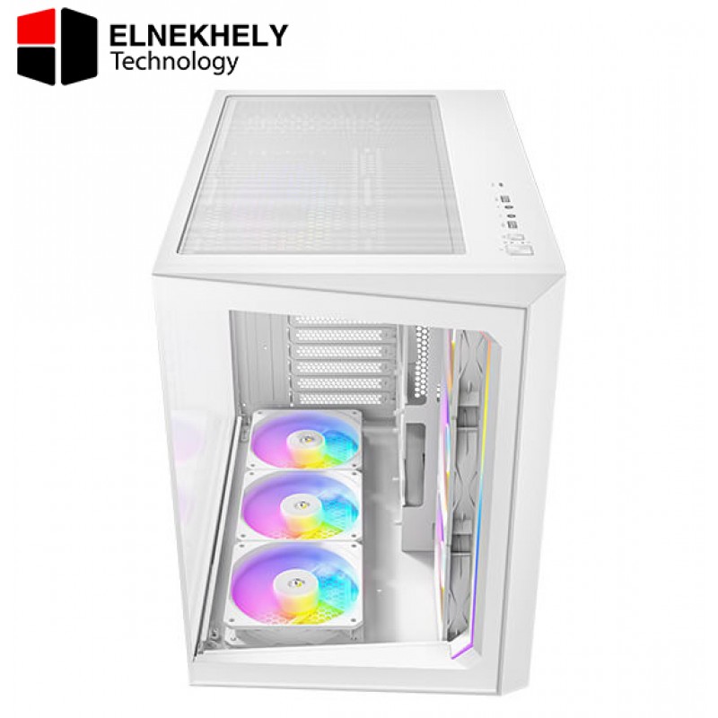Antec C5 ARGB White Mid Tower Case - C5 WHITE